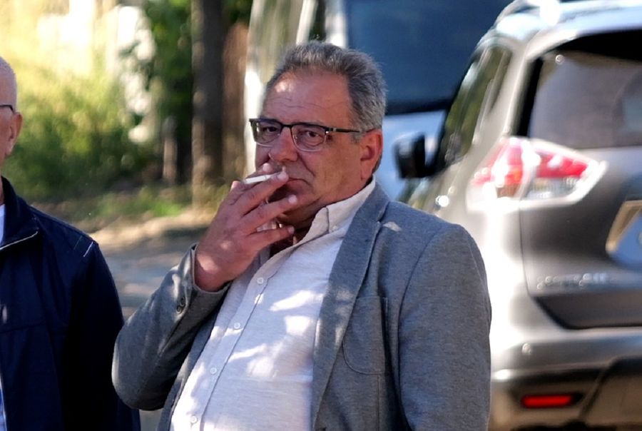 Romanian coach Stefan Stoica, currently the selection of Moldova U20 and U19. Photo: Andrei suppl, GSP Chisinau's derby played among cows and bolids, under the eyes of GSP reporters »a Romanian coach, insider for the national team