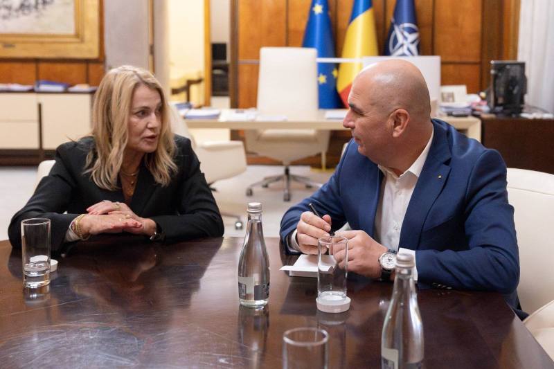 Photo Nadia Comăneci, meeting with Prime Minister Ilie Bolojan at Victoria Palace. What they discussed