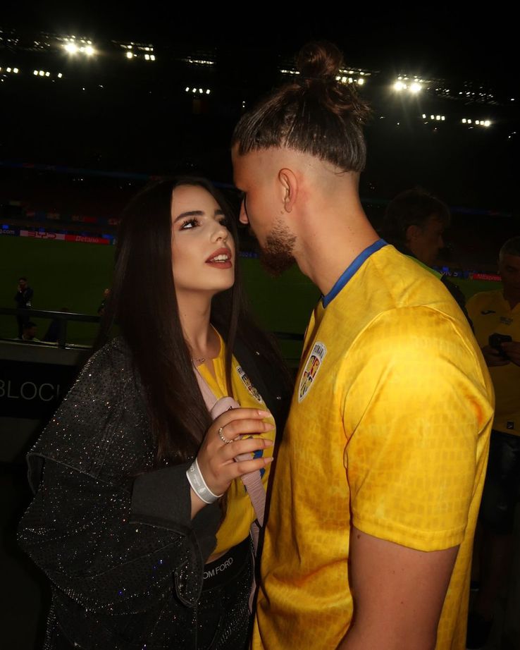 Ioana Stan, Radu Drăgușin's girlfriend. Photo: Instagram