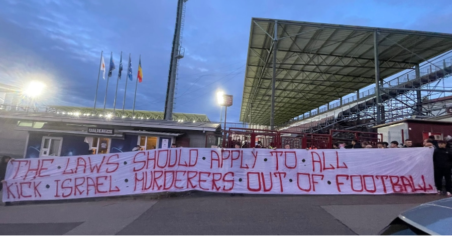UEFA decided: an entire stand would be CLOSED at the next match of the national team » The banner that received 