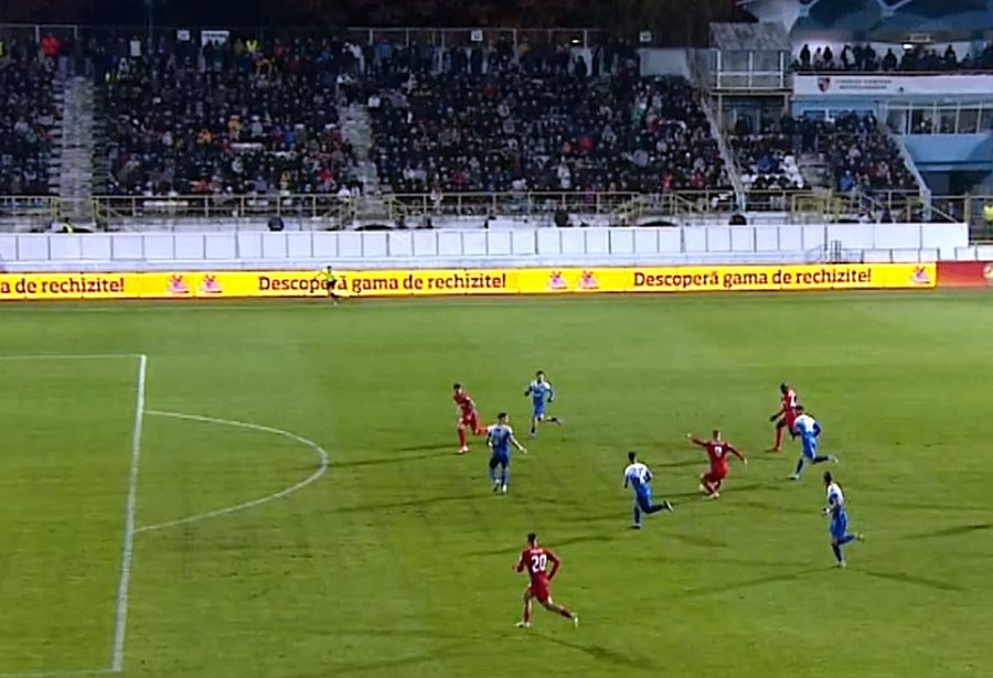 Stoian's position at goal phase 3 Nicolae Grigore accuses: