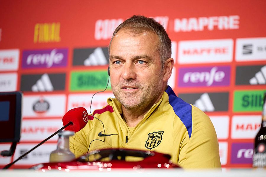 Barcelona coach Hansi Flick / photo: Guliver/GettyImages Hansi Flick denies the conflict with Laporta: