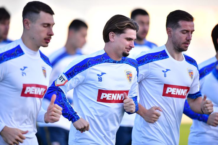 Images from the official training of Romania before the match with Austria / Photo: Cristi Preda (GSP)