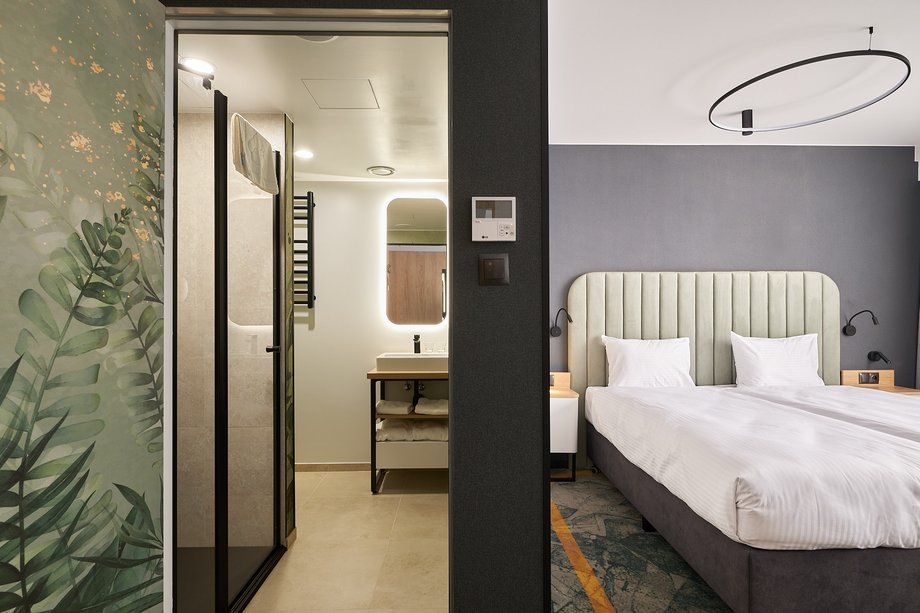 Hotel room at Focus Hotel Premium Wrocław