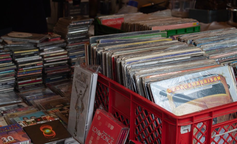 Instead of streaming, a CD or vinyl record. Young people often want to have music "to own"