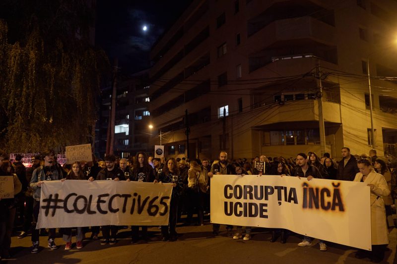 PHOTO-VIDEO The organizer of the march demanding justice for the victims of Colectiv, fined by the gendarmes for