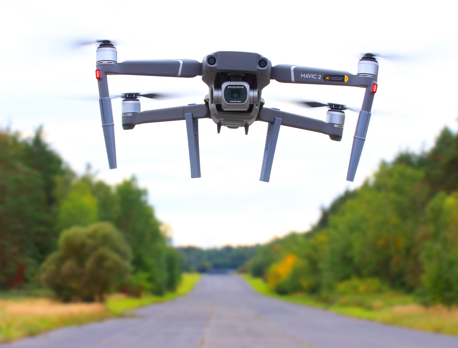 Mavic drone, so -called Quadkopter. Illustrative photo