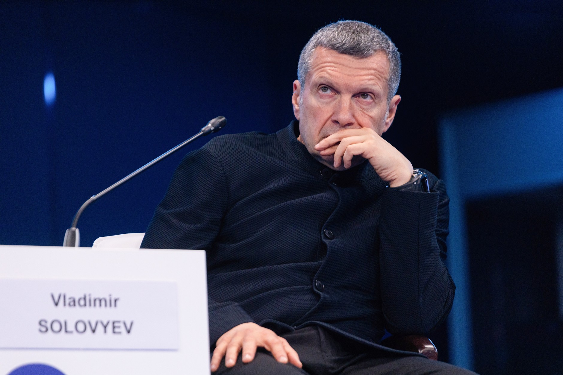 Vladimir Soloviev in Saint Petersburg, June 6, 2024.