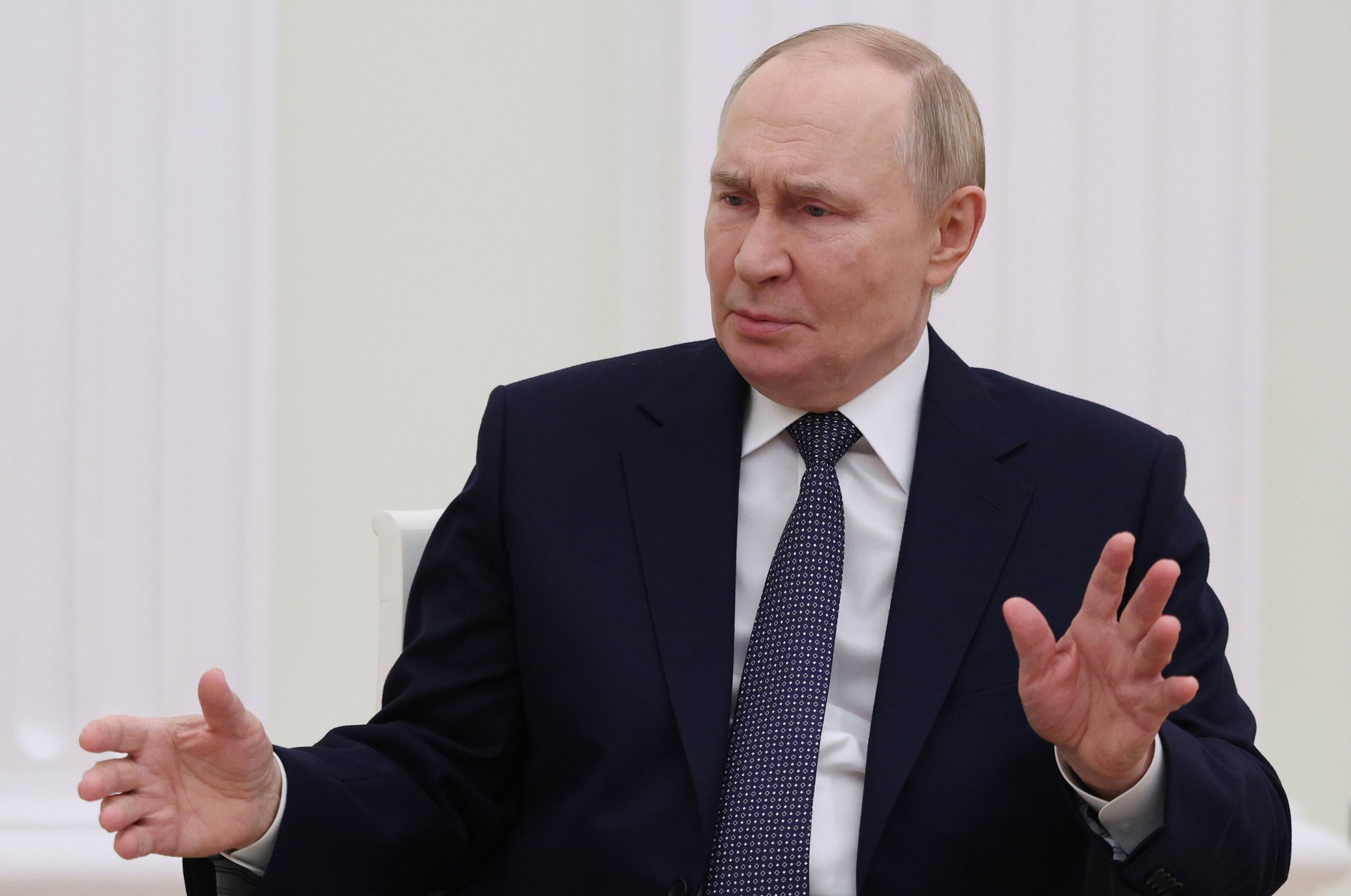 Vladimir Putin, President of Russia, in the Kremlin. Moscow, September 26, 2025
