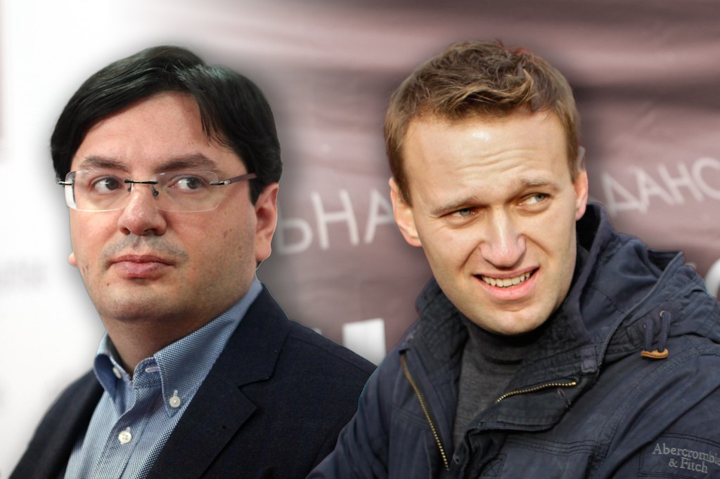 Nicolae Bănicioiu and Alex Navalnîi. Collage: Ion Mateș / Hotnews. Photo: Inquam Photos / George Călin and Profimedia