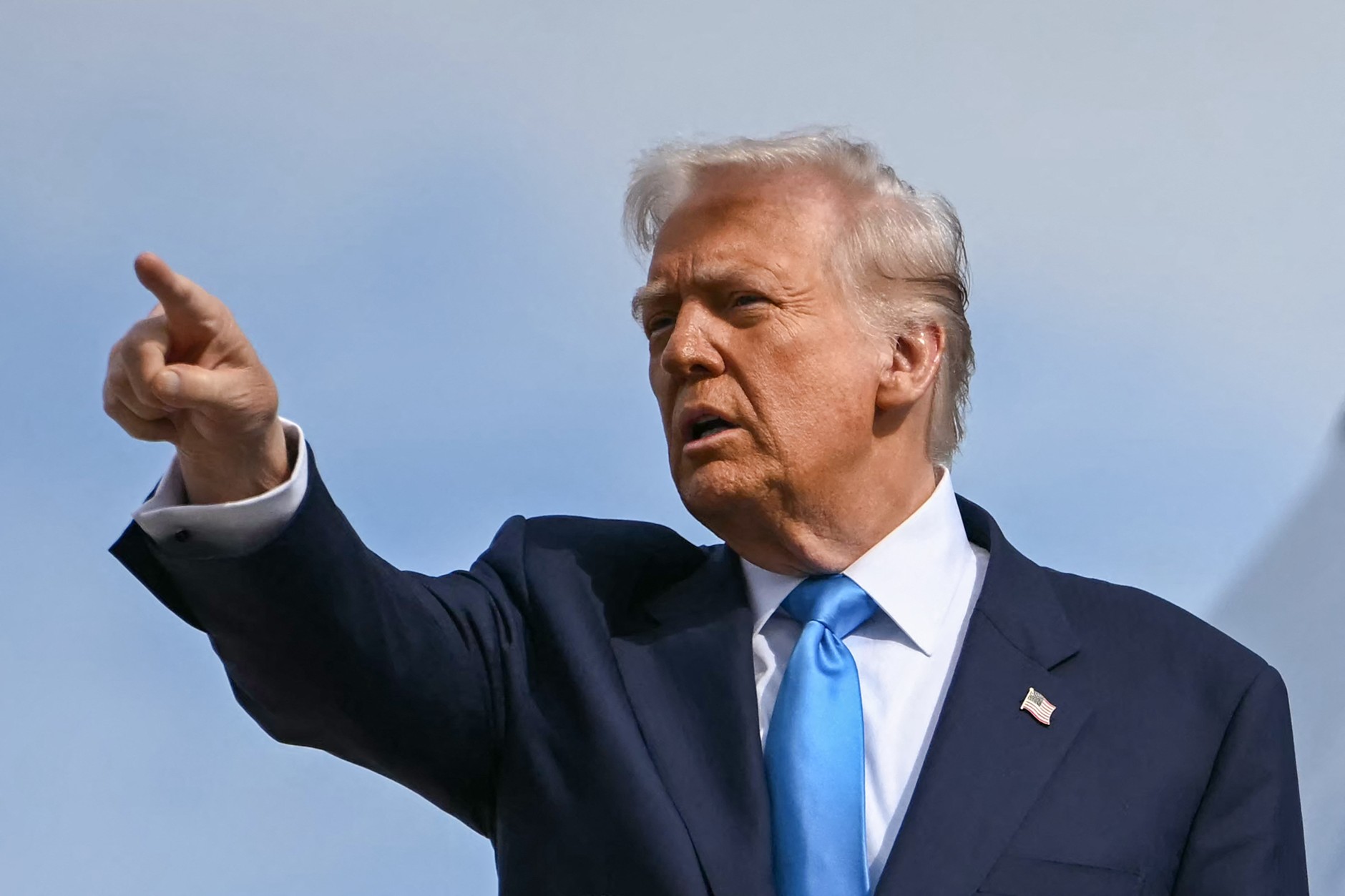 US President Donald Trump, Tokyo, October 29, 2025.