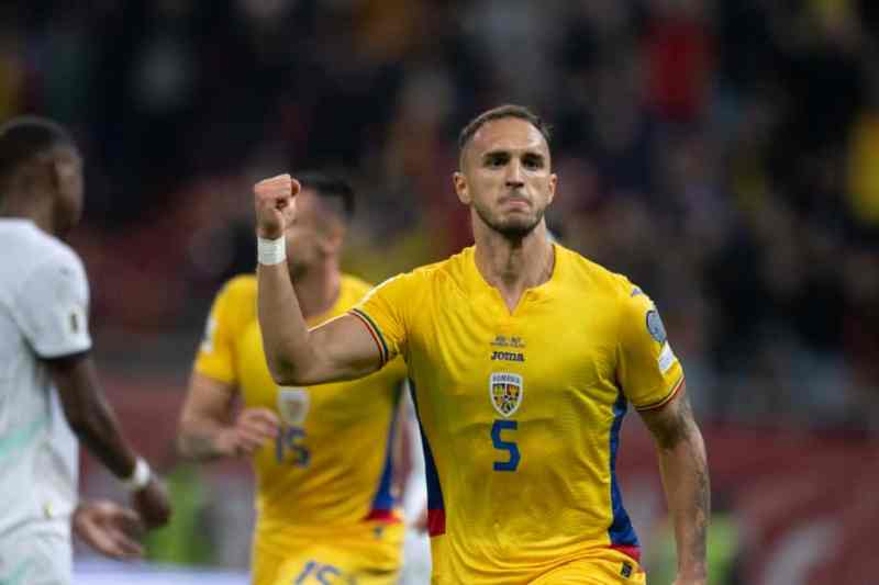 Virgil Ghiță, the hero of Romania in the match with Austria. 