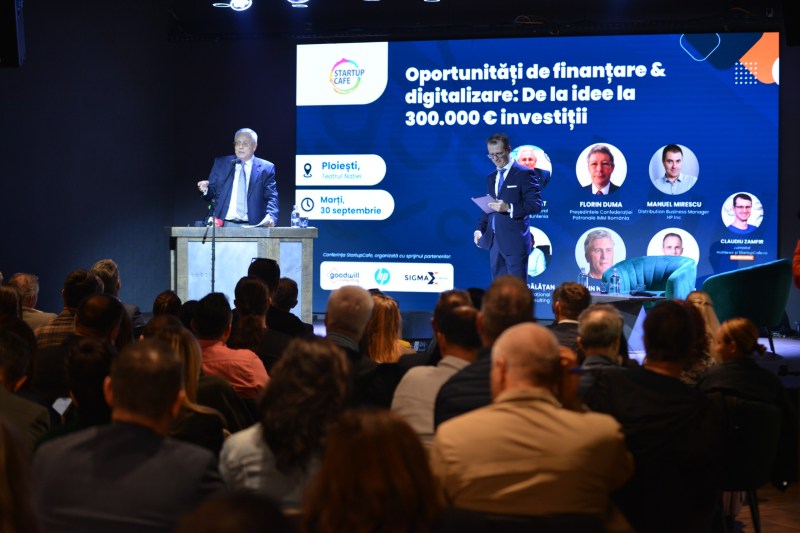 StartupCafe.ro: video. EU funds of 50,000-300,000 EUR for micro companies. How it was at the StartupCafe Conference