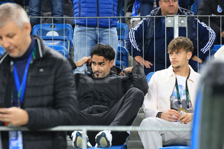 Ștefan Baiaram, in the stands in Craiova - Noah/ photo Ionuț Iordache (GSP)