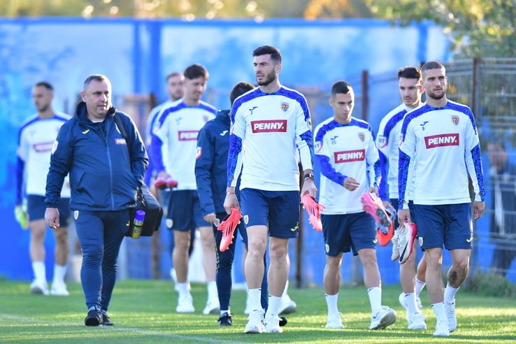Images from the official training of Romania before the match with Austria / Photo: Cristi Preda (GSP)