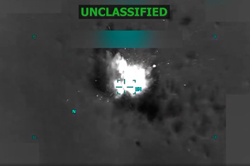Video a new lethal kinetic attack. Trump ordered the bombing of a boat with 