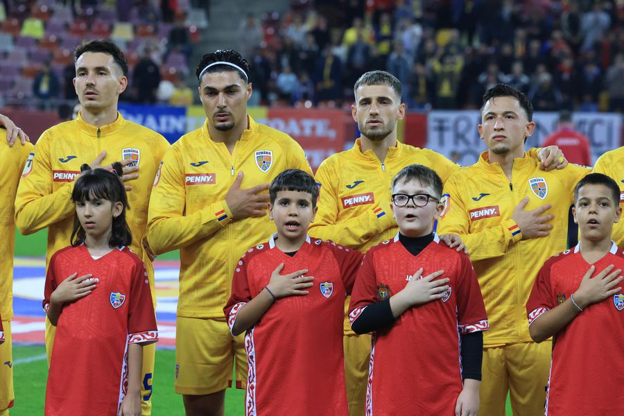 Opruț, Eissat, Dragomir and Moruțan, before Romania - Moldova One of the 4 beginners impressed Ilie Dumitrescu: