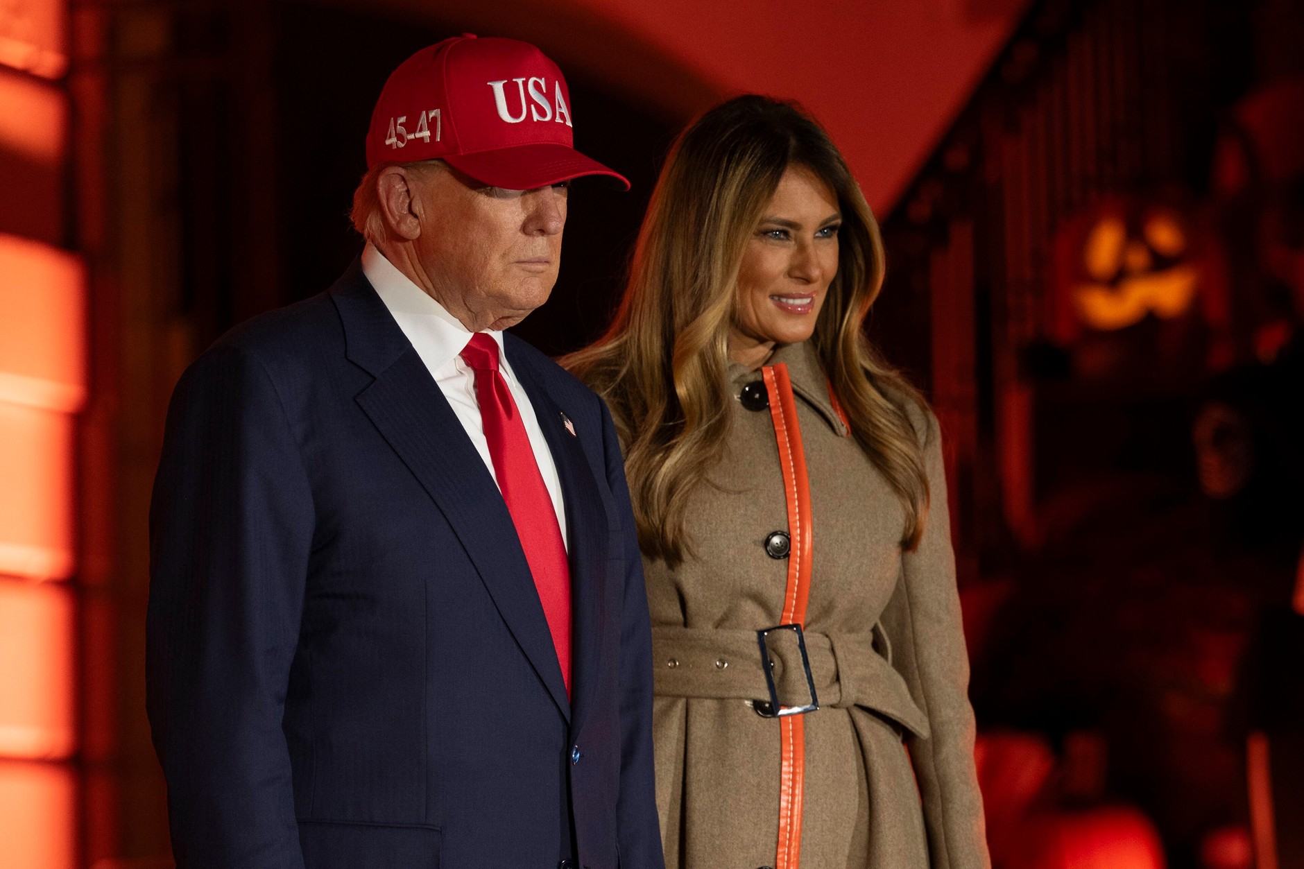 Donald and Melania Trump