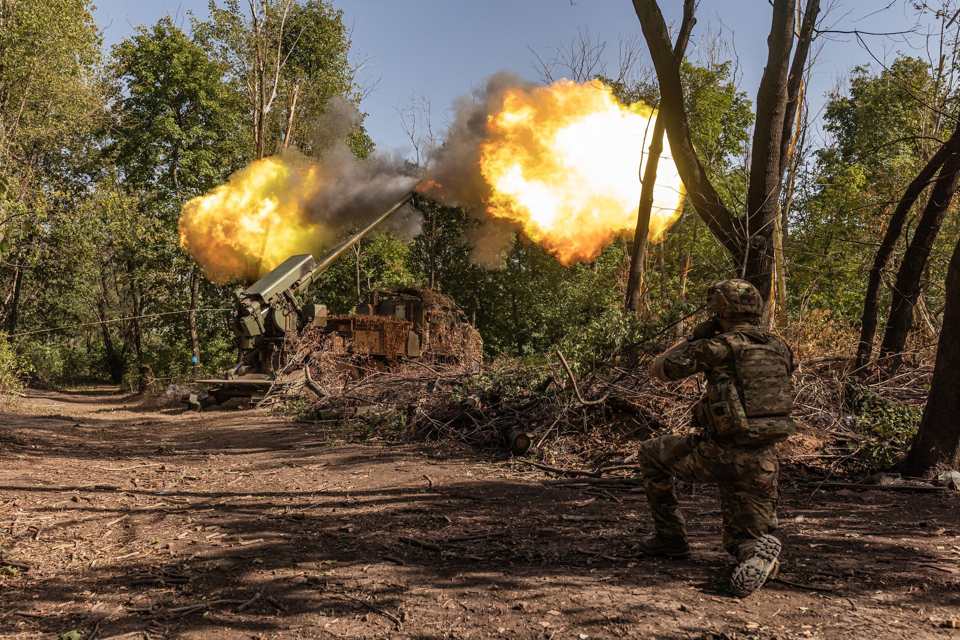 Military operations on the front in Ukraine, September 2, 2025.