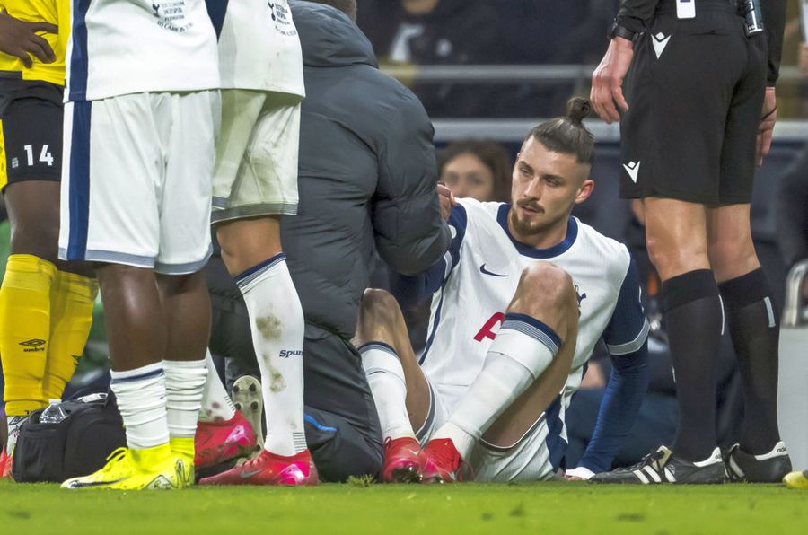 Radu Drăgușin got injured in Tottenham - Elfsborg and will not play this season. Photo: Imago Images