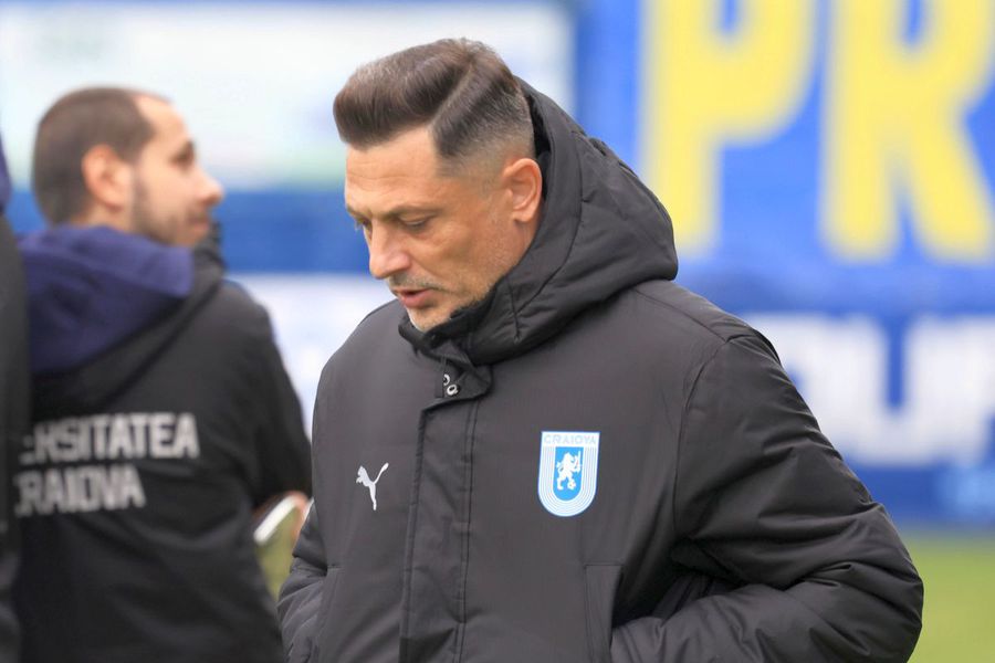 Mirel Rădoi, in Metaloglobus - University of Craiova. PHOTO: GSP.ro Rusescu scares a big Super League club: