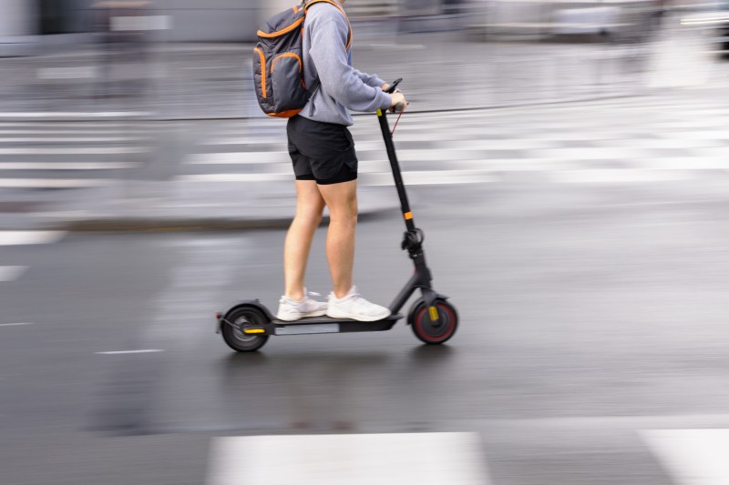 Electric scooter. Photo: Madrabothair | Dreamstime.com