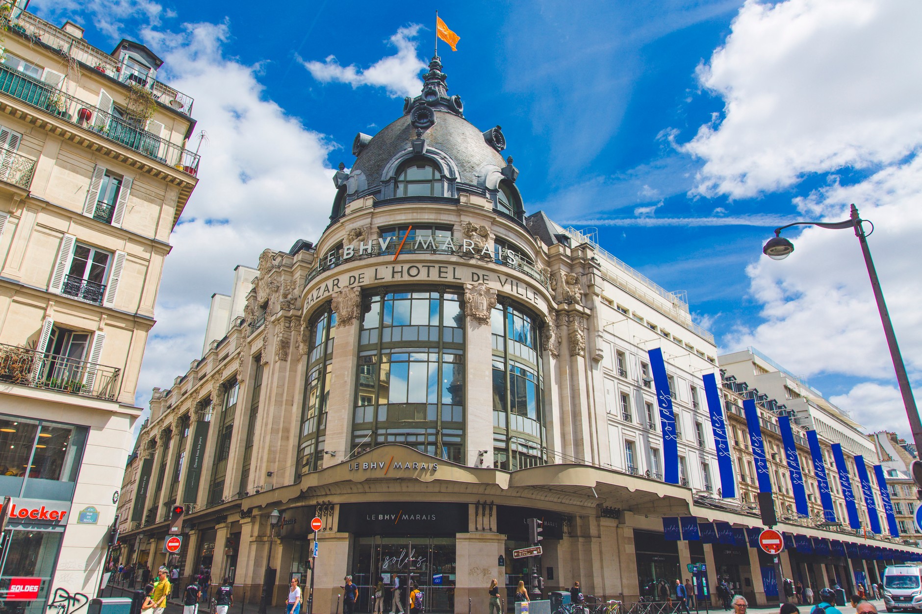 Parisian department store BHV Marais