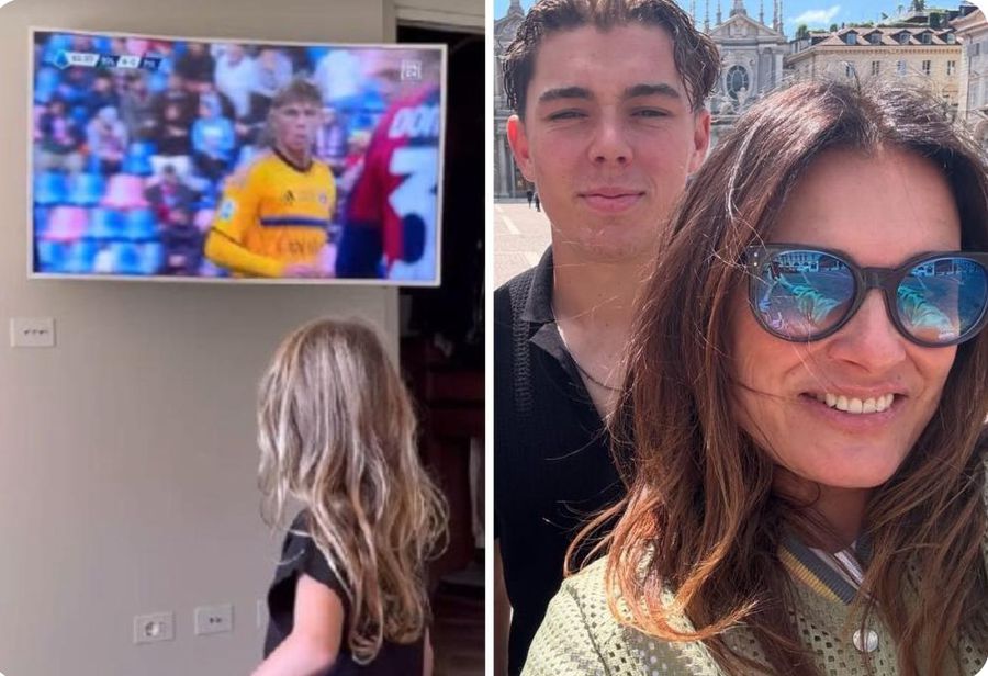 Buffon's ex -wife was the coach of his boys: 