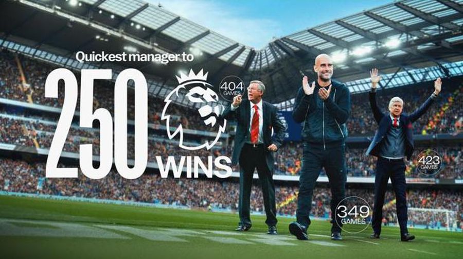 Pep Guardiola ticked an impressive terminal in the Premier League »The Spanish technician beat a record of Sir Alex Ferguson