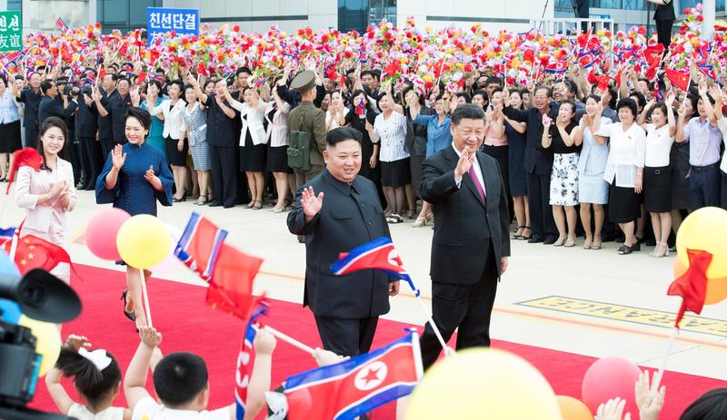 Xi Jinping and Kim Jong-un, photo: Xinhua / Eyevine / Profimedia