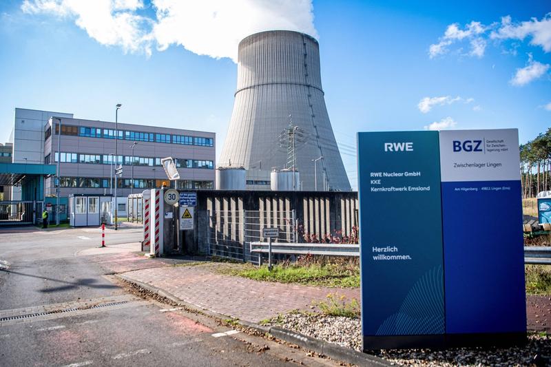 The Emsland nuclear power plant in Germany, Photo: Sina Schuldt / AFP / Profimedia