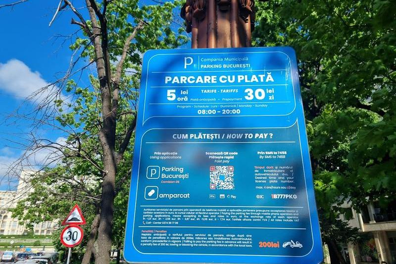 Payment parking, photo: HotNews / Catiușa Ivanov