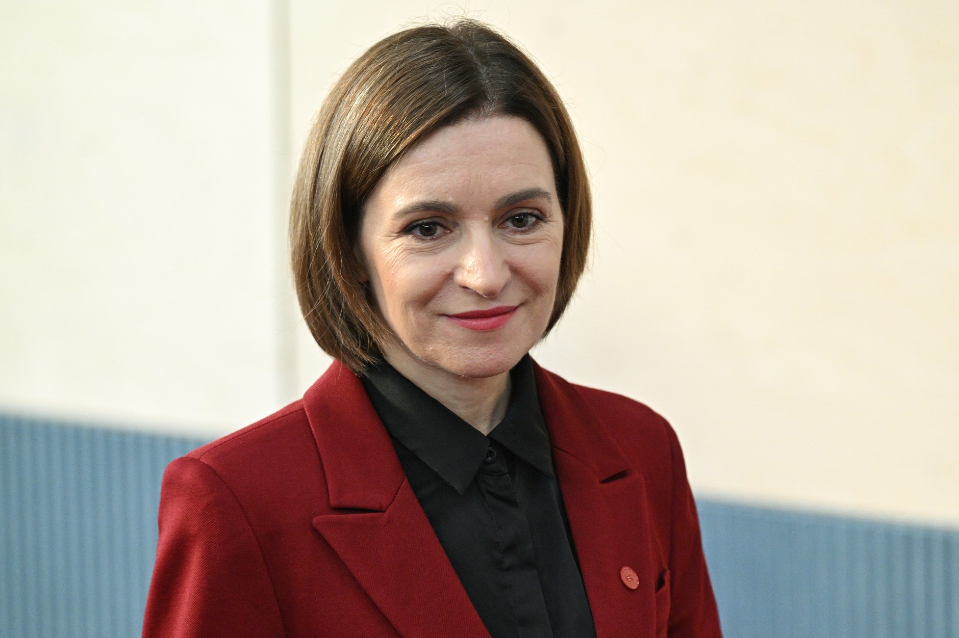 President of Moldova Maia Sandu during the informal summit of the European Union in Copenhagen, Denmark, October 2, 2025.