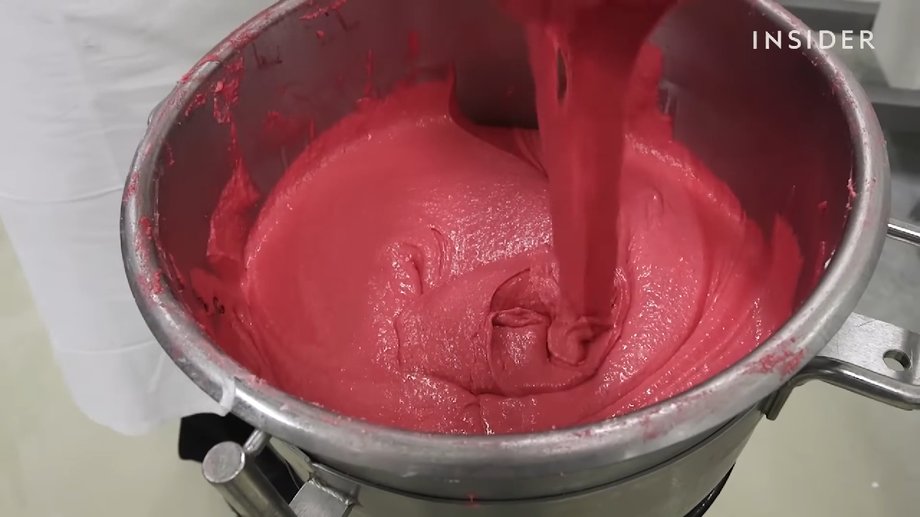 Preparation of macaroons is carefully thought out
