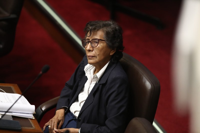 An MP photographed while a councilor was giving her a pedicure in her office in Peru's parliament will be investigated