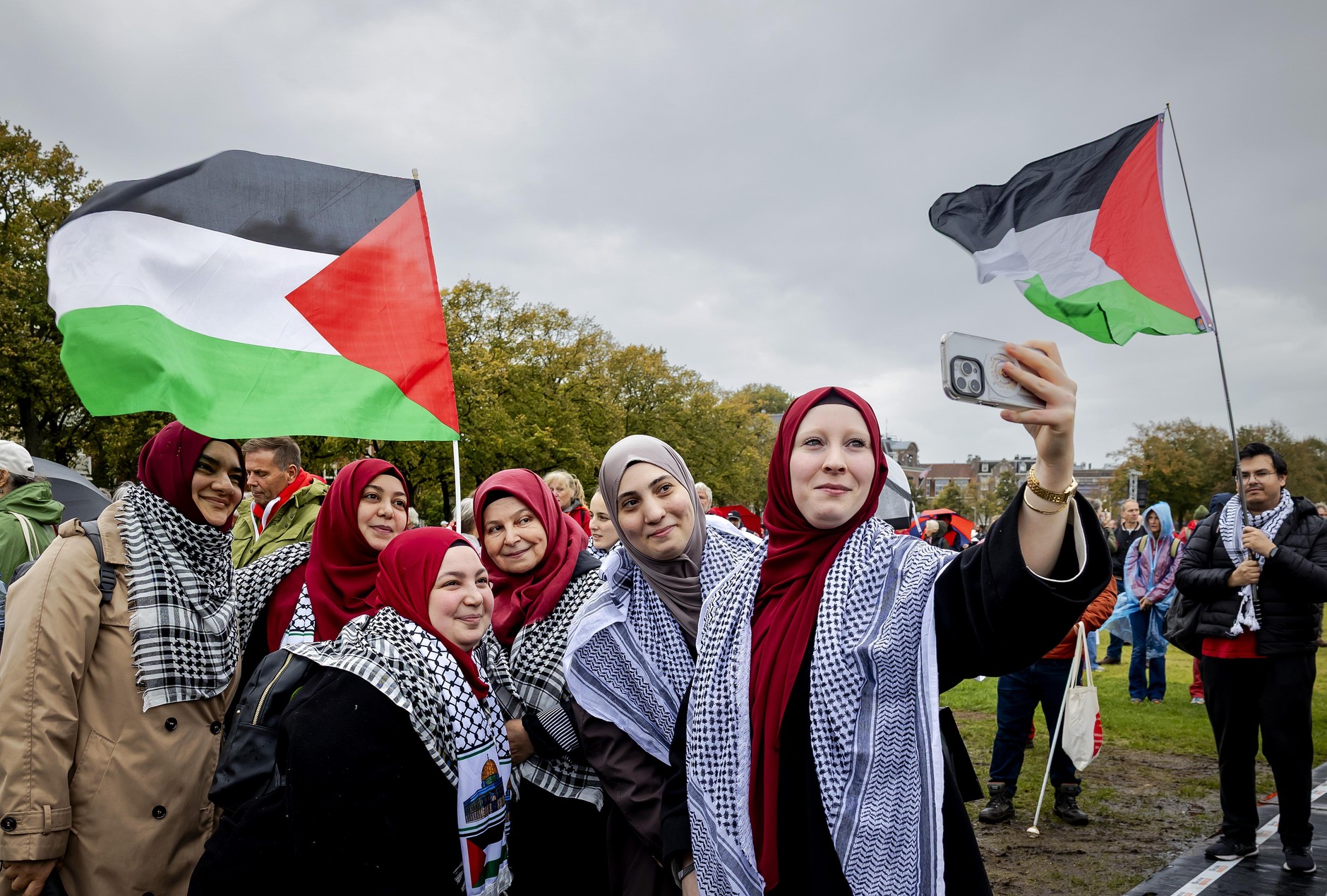 Protest in Amsterdam