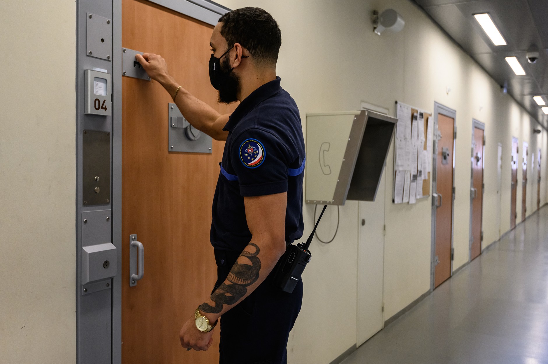 Even the stay in the VIP wing of La Sante prison is said to be far from comfortable