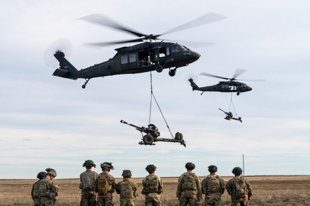American soldiers at the Mihail Kogălniceanu military base. Photo: US Army / Zuma Press / Profimedia
