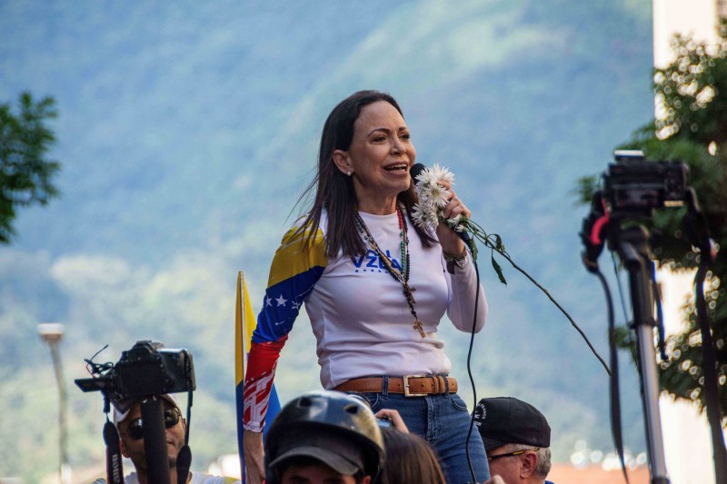 Nobel Peace Prize laureate Maria Corina Machado pledged support for Israel to Netanyahu
