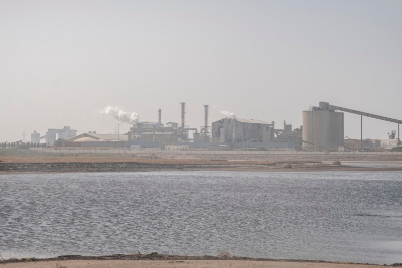 Industrial combined video, assaulted by exasperated pollution locals. 