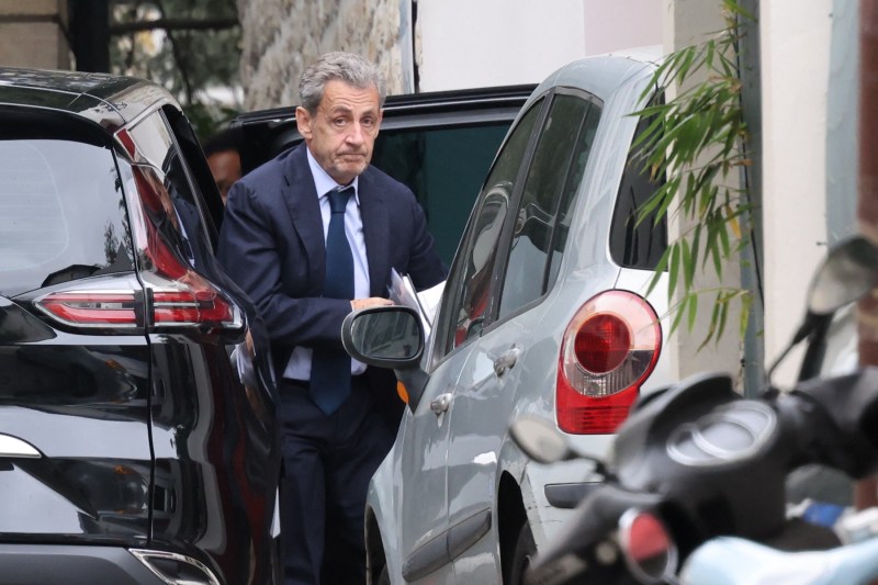 When Nicolas Sarkozy, former head of state of an EU country, will be incarcerated.
