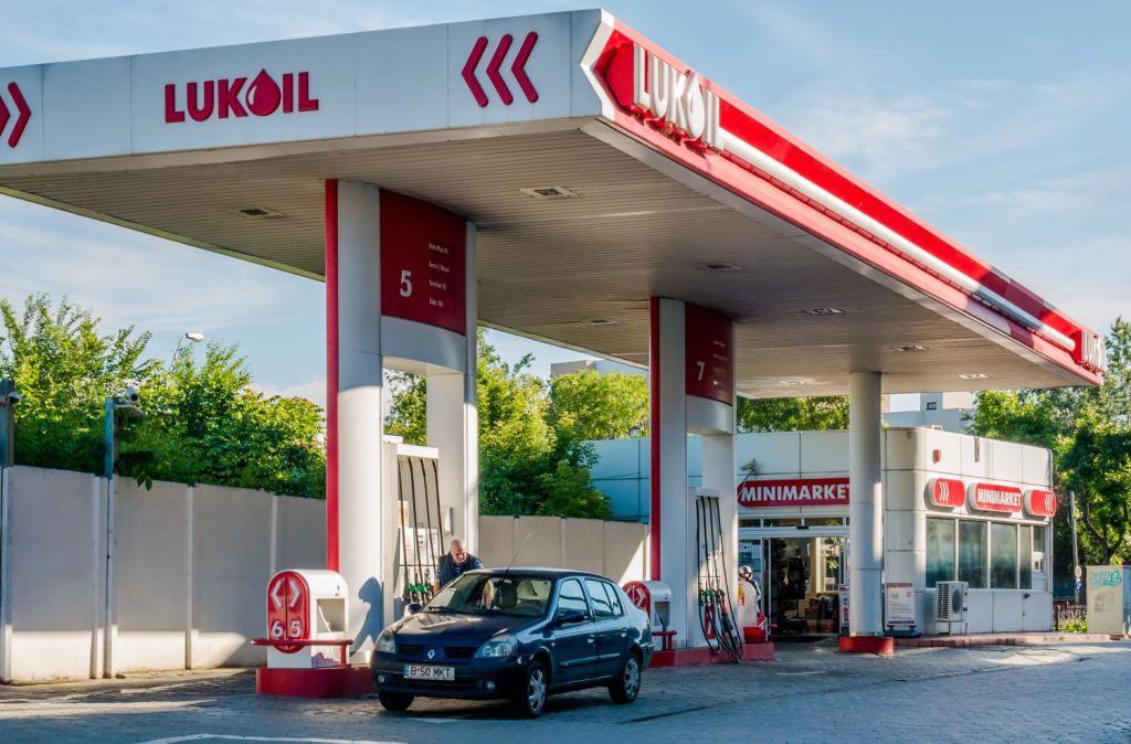 Lukoil gas station in Romania. Photo: Shutterstock