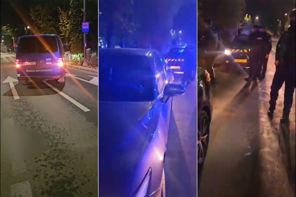 The intervention of October 23. Images: Capital Gendarmerie