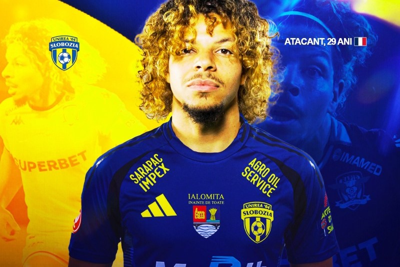 French Jayson Popeau returned to the superliga, at Unirea Slobozia
