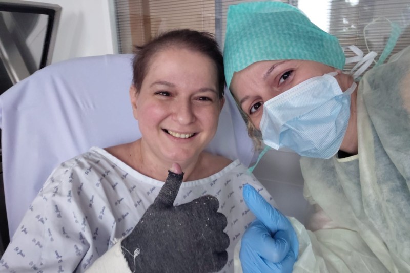 VIDEO Lavinia Vlad will be discharged after 90 days from the burn hospital in Belgium: 