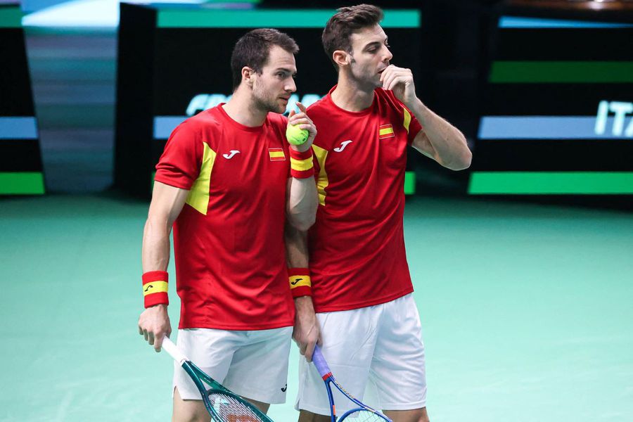 Pedro Martinez and Marcel Granollers at Davis Cup Finals 2025 Photo: Imago Images Spaniards' reactions after qualifying for Davis Cup semi-finals: 'At that moment, you just pray they make a double fault'