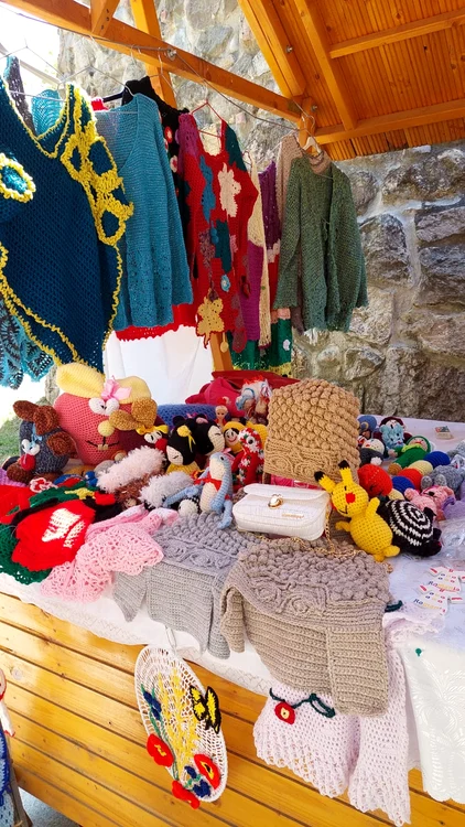 Ana Chitulescu exhibits her products at the profile fairs PHOTO: personal archive