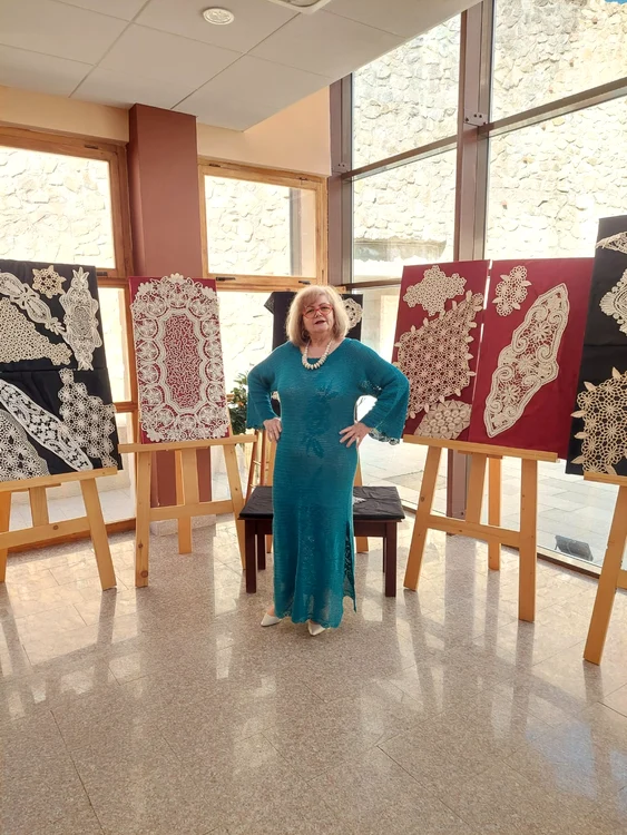 Handwork is a passion for Ana Chitulescu PHOTO: personal archive