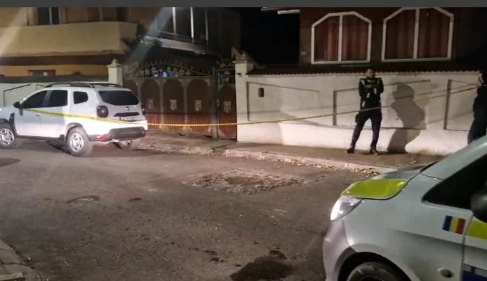The police are investigating the case PHOTO: IPJ Neamț video capture