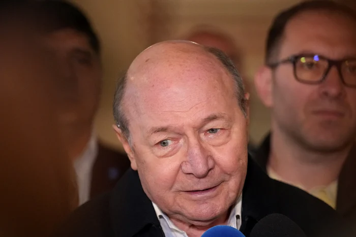 The former president of Romania, Traian Băsescu